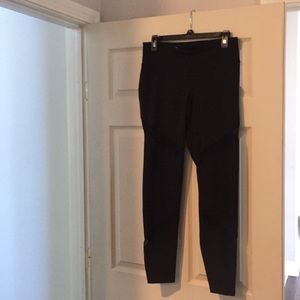 Old navy mid rise mesh panel compression leggings